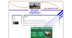 Desktop Screenshot of brypolelectrical.co.uk